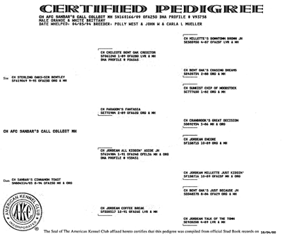 Pedigree